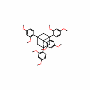 Tricyclo[3.3.1.13,7]decane, 1,3,5,7-tetrakis(2,4-dimethoxyphenyl)-