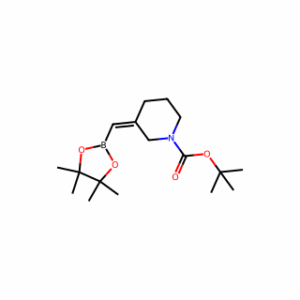tert-butyl 3-((4,4,5,5-tetramethyl-1,3,2-dioxaborolan-2-yl)methylene)piperidine-1-carboxylate