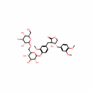 Trachelogenin 4′-O-β-gentiobioside