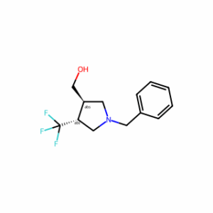 trans-(1-benzyl-4-(trifluoromethyl)pyrrolidin-3-yl)methanol