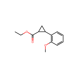 trans-ethyl-2-(2-methoxyphenyl)cyclopropane-1-carboxylate
