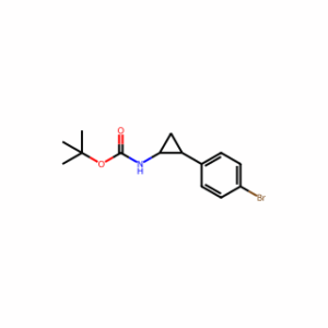 tert-butyl (2-(4-bromophenyl)cyclopropyl)carbamate