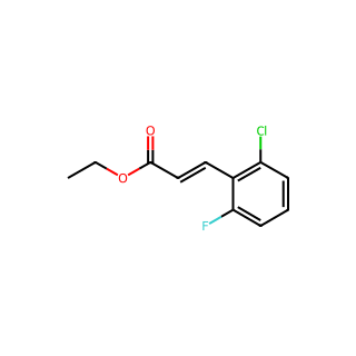 trans-ethyl-3-(2-chloro-6-fluorophenyl)acrylate