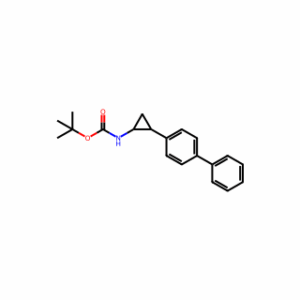 tert-butyl (trans-2-([1，1′-biphenyl]-4-yl)cyclopropyl)carbamate