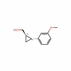 trans-2-(3-methoxyphenyl)cyclopropylmethanol