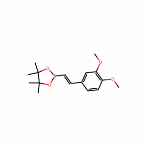 (E)-2-(3,4-dimethoxystyryl)-4,4,5,5-tetramethyl-1,3,2-dioxaborolane