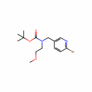 tert-Butyl [(6-Bromopyridin-3-yl)methyl](2-methoxyethyl)carbamate