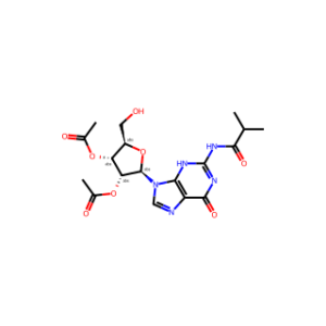 Guanosine-9-17N, N-(2-methyl-1-oxopropyl)-, 2′,3′-diacetate