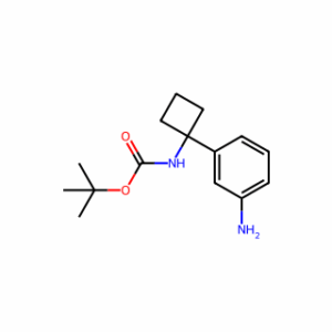 tert-Butyl (1-(3-aminophenyl)cyclobutyl)carbamate