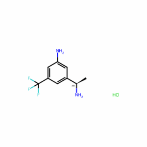 (R)-3-(1-Aminoethyl)-5-(trifluoromethyl)aniline hydrochloride