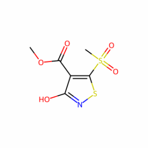 Methyl 3-hydroxy-5-(methylsulfonyl)isothiazole-4-carboxylate