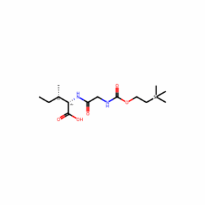 (2S,3S)-3-Methyl-2-[2-({[2-(Trimethylsilyl)Ethoxy]Carbonyl}Amino)Acetamido]Pentanoic Acid