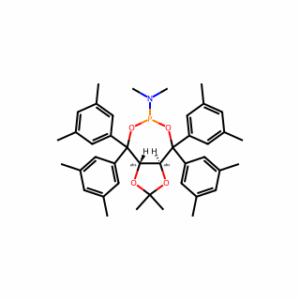 (1S,7S)-4-Dimethylamino-9,9-dimethyl-2,2,6,6-tetrakis(3,5-dimethylphenyl)-3,5,8,10-tetraoxa-4-phosphabicyclo[5.3.0]decane