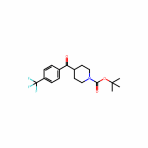tert-Butyl 4-(4-(trifluoromethyl)benzoyl)piperidine-1-carboxylate