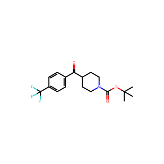 tert-Butyl 4-(4-(trifluoromethyl)benzoyl)piperidine-1-carboxylate