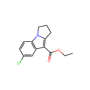Ethyl 7-chloro-2,3-dihydro-1H-pyrrolo[1,2-a]indole-9-carboxylate