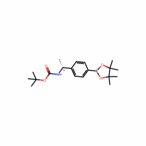 Tert-Butyl (R)-(1-(4-(4,4,5,5-Tetramethyl-1,3,2-Dioxaborolan-2-Yl)Phenyl)Ethyl)Carbamate