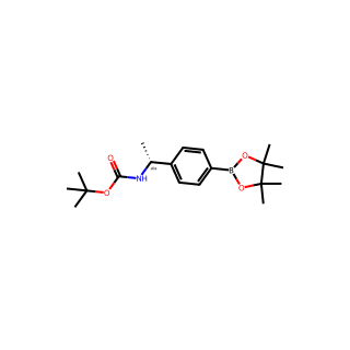 Tert-Butyl (R)-(1-(4-(4,4,5,5-Tetramethyl-1,3,2-Dioxaborolan-2-Yl)Phenyl)Ethyl)Carbamate