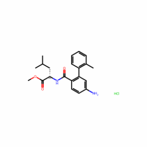 Methyl (5-amino-2′-methyl-[1,1′-biphenyl]-2-carbonyl)-L-leucinate hydrochloride