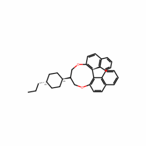 trans-9-(4-Propylcyclohexyl)-9,10-dihydro-8H-dinaphtho[2,1-f:1′,2′-h][1,5]dioxonine