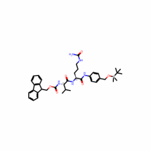 (9H-Fluoren-9-yl)methyl ((S)-1-(((S)-1-((4-(((tert-butyldimethylsilyl)oxy)methyl)phenyl)amino)-1-oxo-5-ureidopentan-2-yl)amino)-3-methyl-1-oxobutan-2-yl)carbamate
