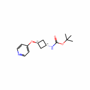 Tert-Butyl (Trans-3-(Pyridin-4-Yloxy)Cyclobutyl)Carbamate