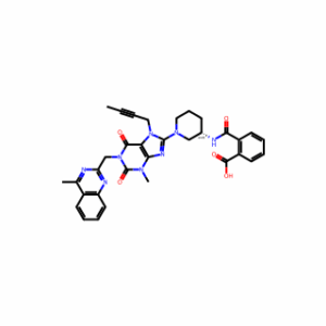 (R)-2-((1-(7-(BUT-2-YN-1-YL)-3-METHYL-1-((4-METHYLQUINAZOLIN-2-YL)METHYL)-2,6-DIOXO-2,3,6,7-TETRAHYDRO-1H-PURIN-8-YL)PIPERIDIN-3-YL)CARBAMOYL)BENZOIC ACID