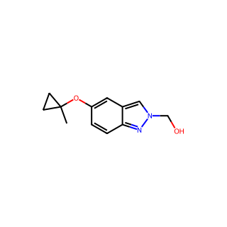 (5-(1-Methylcyclopropoxy)-2H-indazol-2-yl)methanol