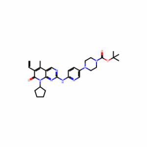 Tert-Butyl 4-(6-((8-Cyclopentyl-5-Methyl-7-Oxo-6-Vinyl-7,8-Dihydropyrido[2,3-D]Pyrimidin-2-Yl)Amino)Pyridin-3-Yl)Piperazine-1-Carboxylate