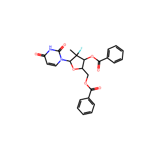 ((2S,3S,4S,5S)-3-(benzoyloxy)-5-(2,4-dioxo-3,4-dihydropyrimidin-1(2H)-yl)-4-fluoro-4-methyltetrahydrofuran-2-yl)methyl benzoate
