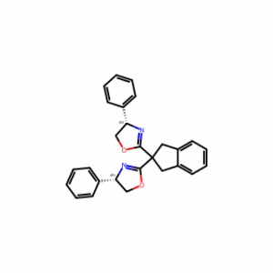 (4S,4′S)-2,2′-(2,3-Dihydro-1H-indene-2,2-diyl)bis(4-phenyl-4,5-dihydrooxazole)