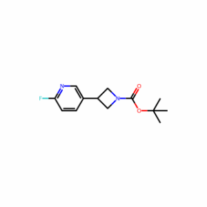 tert-Butyl 3-(6-fluoropyridin-3-yl)azetidine-1-carboxylate