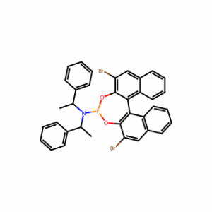 (11bR)-2,6-Dibromo-N,N-bis((R)-1-phenylethyl)dinaphtho[2,1-d:1′,2′-f][1,3,2]dioxaphosphepin-4-amine