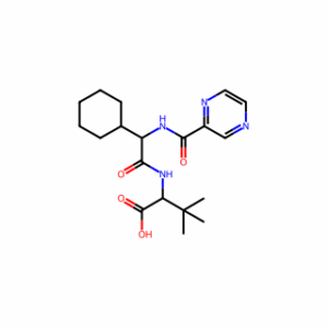 (R)-2-((R)-2-cyclohexyl-2-(pyrazine-2-carboxamido)acetamido)-3,3-dimethylbutanoic acid