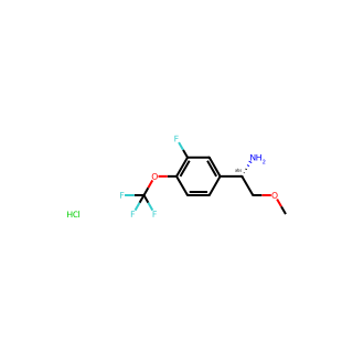 (S)-1-(3-Fluoro-4-(Trifluoromethoxy)Phenyl)-2-Methoxyethan-1-Amine Hydrochloride