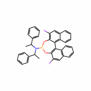 (11bR)-2,6-diiodo-N,N-bis((R)-1-phenylethyl)dinaphtho[2,1-d:1′,2′-f][1,3,2]dioxaphosphepin-4-amine