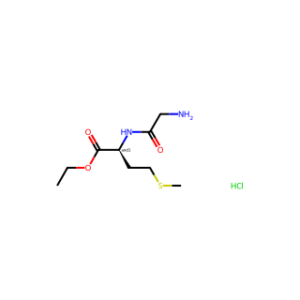Ethyl glycylmethioninate hydrochloride