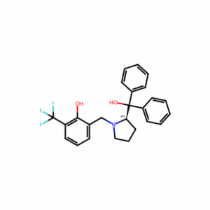 (R)-2-((2-(Hydroxydiphenylmethyl)pyrrolidin-1-yl)methyl)-6-(trifluoromethyl)phenol
