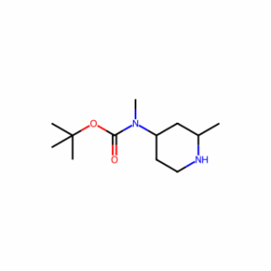 Tert-butyl methyl(2-methylpiperidin-4-yl)carbamate