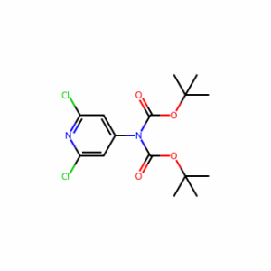 tert-Butyl (tert-butoxycarbonyl)(2,6-dichloropyridin-4-yl)carbamate