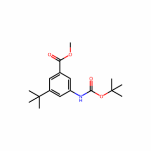 Methyl 3-((tert-butoxycarbonyl)amino)-5-(tert-butyl)benzoate