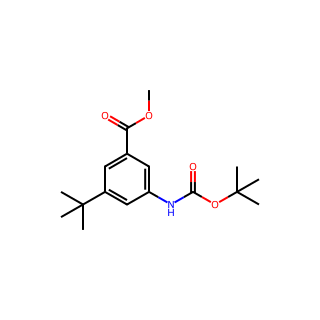 Methyl 3-((tert-butoxycarbonyl)amino)-5-(tert-butyl)benzoate