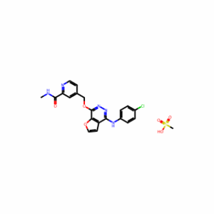 Telatinib (mesylate)