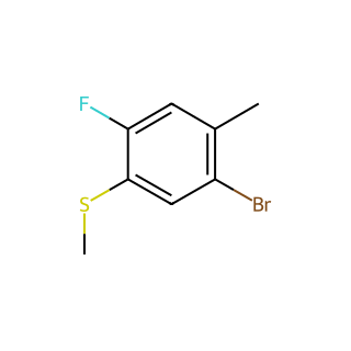 (5-Bromo-2-fluoro-4-methylphenyl)(methyl)sulfane