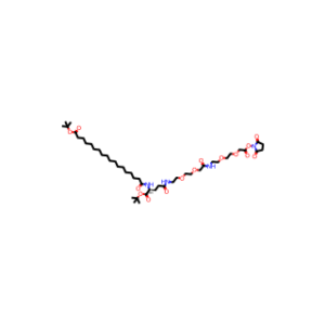 (S)-21,39-Di-tert-butyl 1-(2,5-dioxopyrrolidin-1-yl) 9,18,23-trioxo-2,5,11,14-tetraoxa-8,17,22-triazanonatriacontane-1,21,39-tricarboxylate