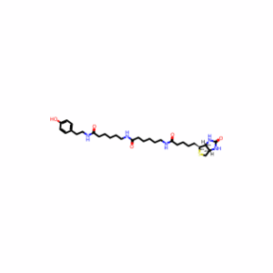 (3aS,4S,6aR)-Hexahydro-N-[6-[[6-[[2-(4-hydroxyphenyl)ethyl]amino]-6-oxohexyl]amino]-6-oxohexyl]-2-oxo-1H-thieno[3,4-d]imidazole-4-pentanamide