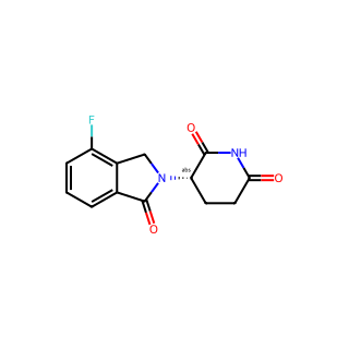 (S)-3-(4-Fluoro-1-oxoisoindolin-2-yl)piperidine-2,6-dione