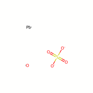Lead oxide sulfate (Pb4O3(SO4))