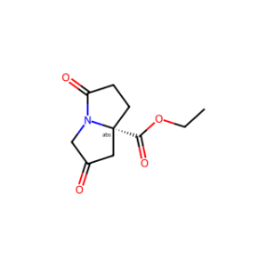 (S)-Ethyl 2,5-dioxohexahydro-1H-pyrrolizine-7a-carboxylate