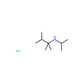 (2,3-dimethylbutan-2-yl)(propan-2-yl)amine hydrochloride